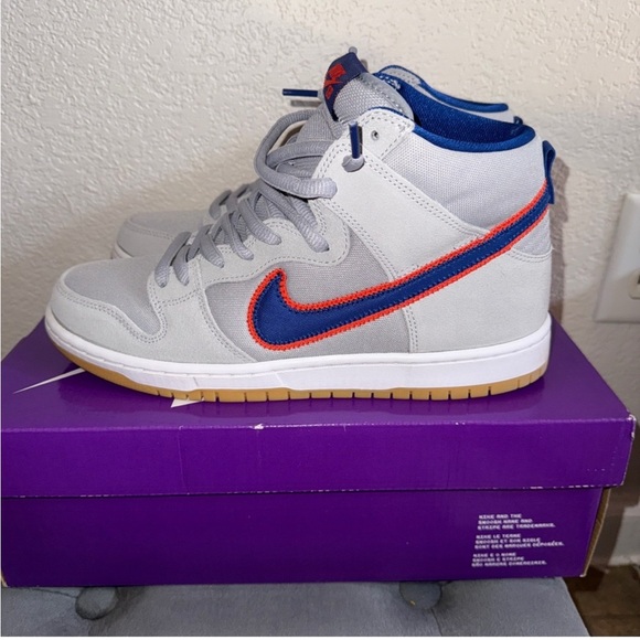Nike Other - Nike SB Dunk Hi New York Mets